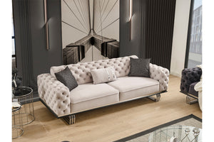 Quatro Deluxe Dreier Sofa